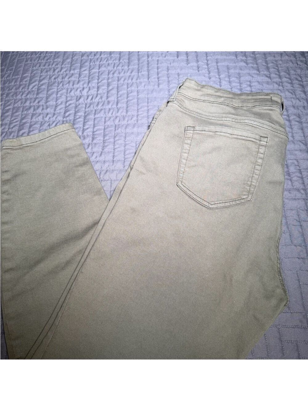Amazon Essentials Olive Skinny Jeans Size 16